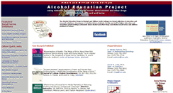 Desktop Screenshot of alcoholeducationproject.org
